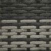 Grey Modern PE Rattan Wicker Raised Garden Bed Elevated Planter Box
